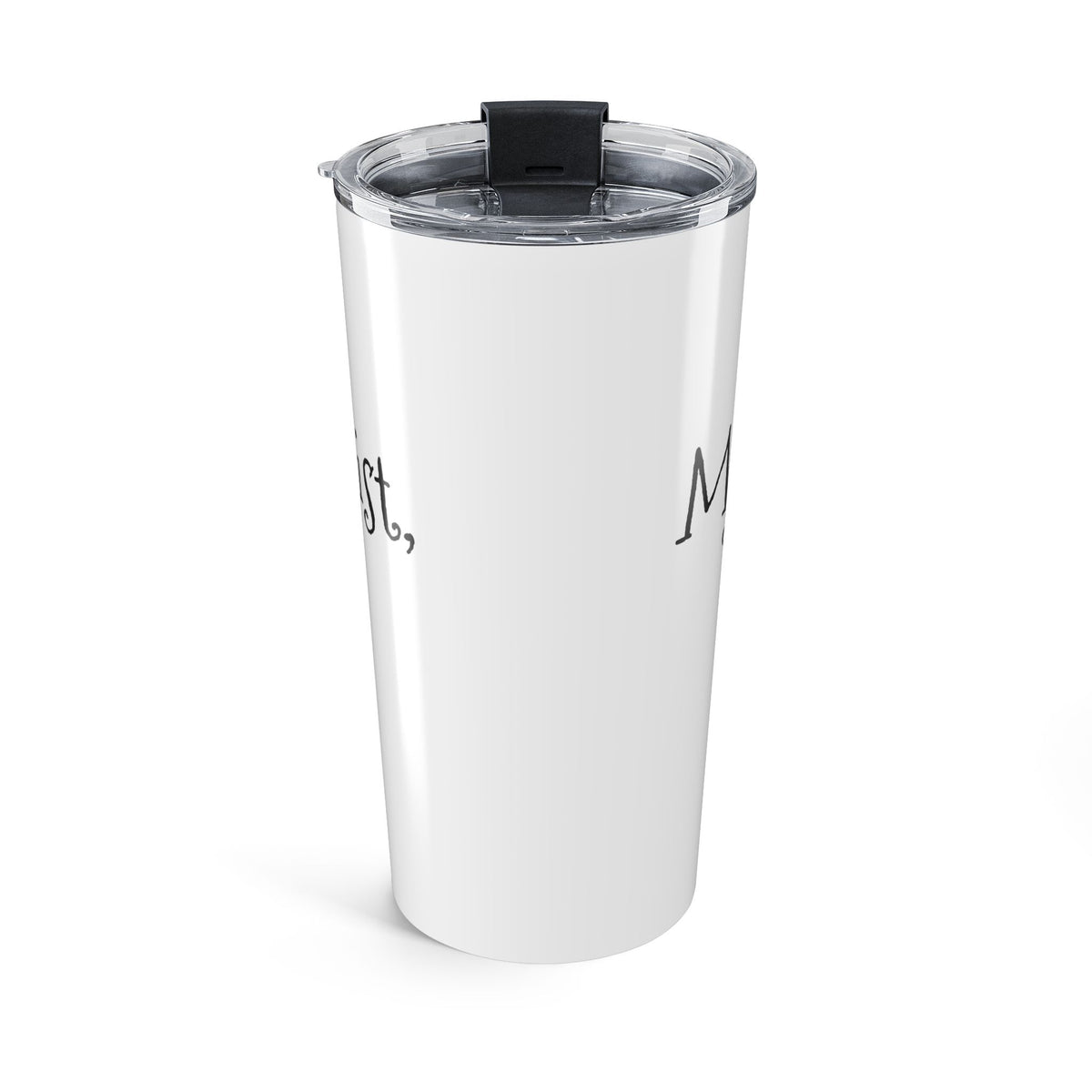 Bigfoot Christmas List 20oz tumbler – original NewGiftDay design, view 2