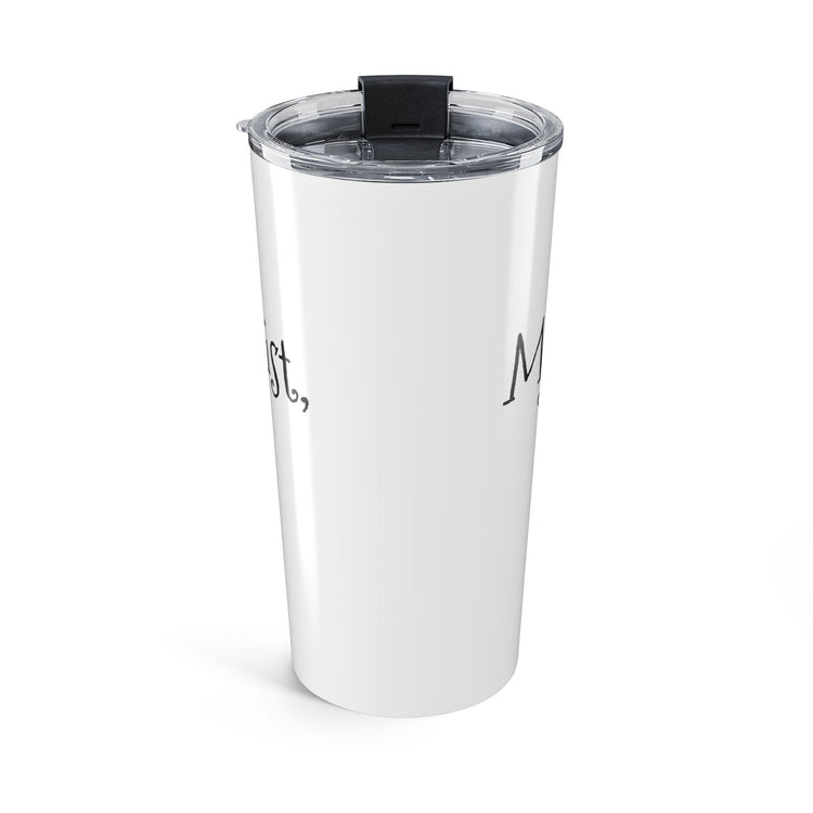 Bigfoot Christmas List 20oz tumbler – original NewGiftDay design, view 2
