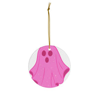 Pink Ghost Parade Ceramic 1-Pack ornament – original NewGiftDay design