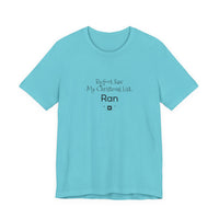 Bigfoot Christmas List T-shirt – original NewGiftDay design, view 61
