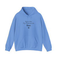 Bigfoot Christmas List™ Hooded sweatshirt – original NewGiftDay design, view 15