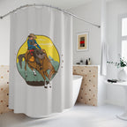 Bucking Bronc Rodeo Shower Curtain Gift: Western Grit for Adventurous Homes
