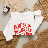 Invest in Yourself sweatshirt – original NewGiftDay design, view 8
