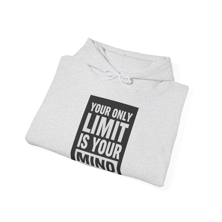 Power Thought hoodie in ash – original NewGiftDay design