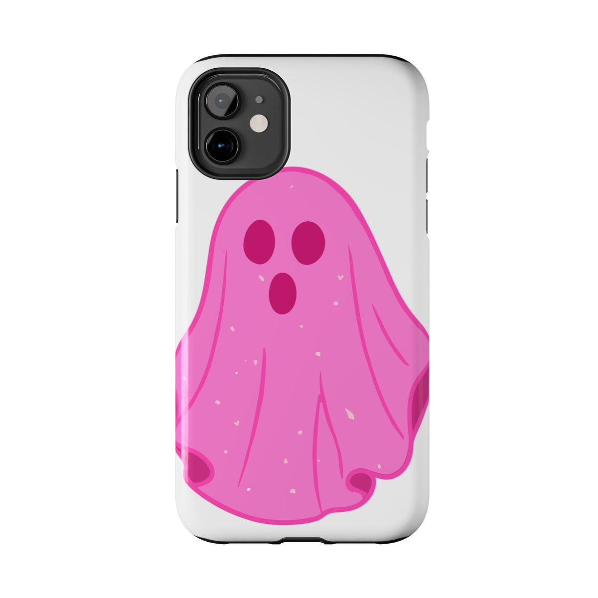 Pink Ghost Parade Toughs phone case – original NewGiftDay design, view 2