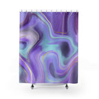 Pink, Green & Yellow Checkerboard Shower Curtain Gift: Dopamine Decor for Bold Homes