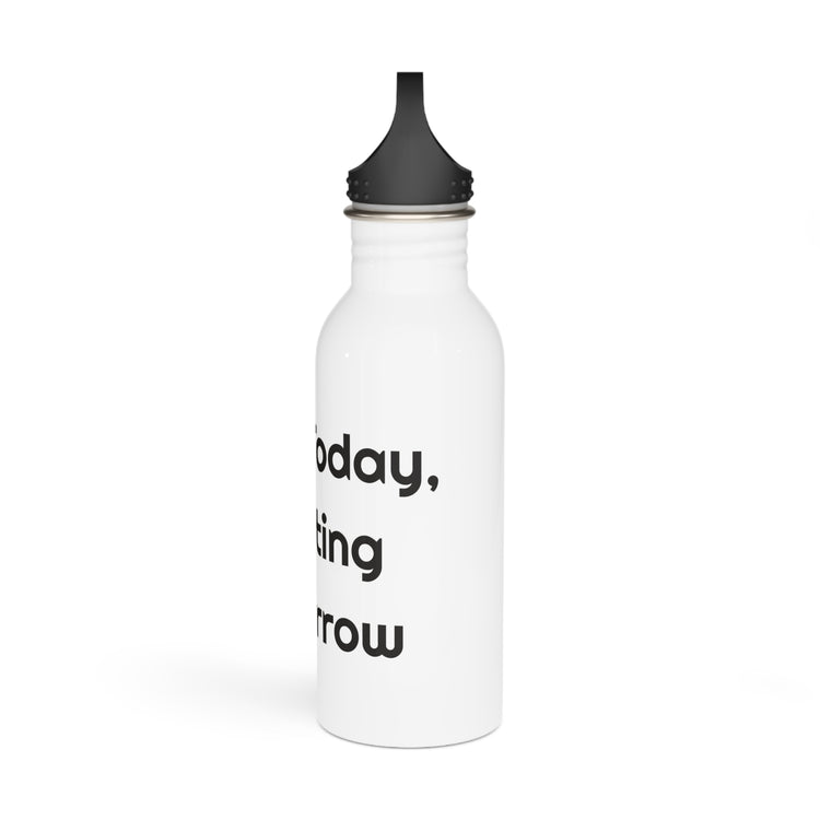 Cake Today Adulting Tomorrow Stainless Steel for Celebration Days water bottle – original NewGiftDay design, view 4