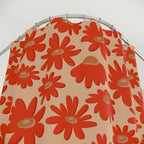 Retro Daisy Bloom Shower Curtain Gift: Groovy Floral Fun for Chic Homes