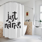 Groovy Wavy Stripe Shower Curtain Gift: Rhythmic Warmth for Retro Retreats