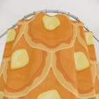 Breakfast Pancake Stack Shower Curtain Gift: Comfort Food Fun for Morning People