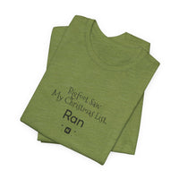 Bigfoot Christmas List T-shirt – original NewGiftDay design, view 170