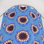 Sharp-Toothed Monster Mouth Shower Curtain Gift: Audacious Art for Edgy Homes