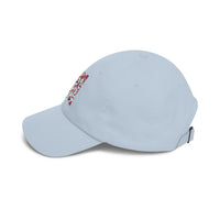 Blush Bird Garden Printed Dad for Sunny Outings hat – original NewGiftDay design, view 16