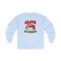 Claus With Confidence long sleeve tee – original NewGiftDay design, view 4