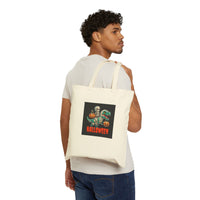 Halloween tote bag – original NewGiftDay design, view 3