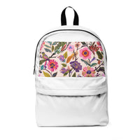 Blush Bird Garden Printed for Floral Daily Carry backpack – original NewGiftDay design