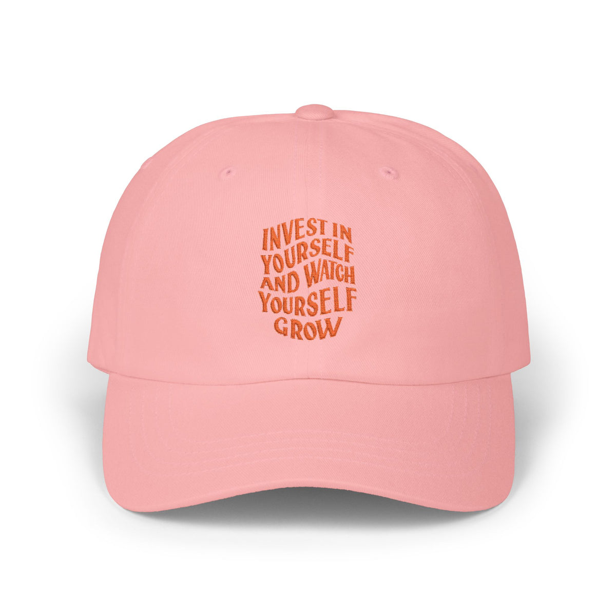 Grow Yourself Classic Dad Cap hat – original NewGiftDay design, view 5