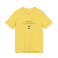 Bigfoot Christmas List T-shirt – original NewGiftDay design, view 37