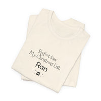 Bigfoot Christmas List T-shirt – original NewGiftDay design, view 113