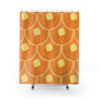 Breakfast Pancake Stack Shower Curtain Gift: Comfort Food Fun for Morning People