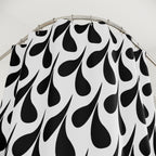 Abstract Water Drops Shower Curtain