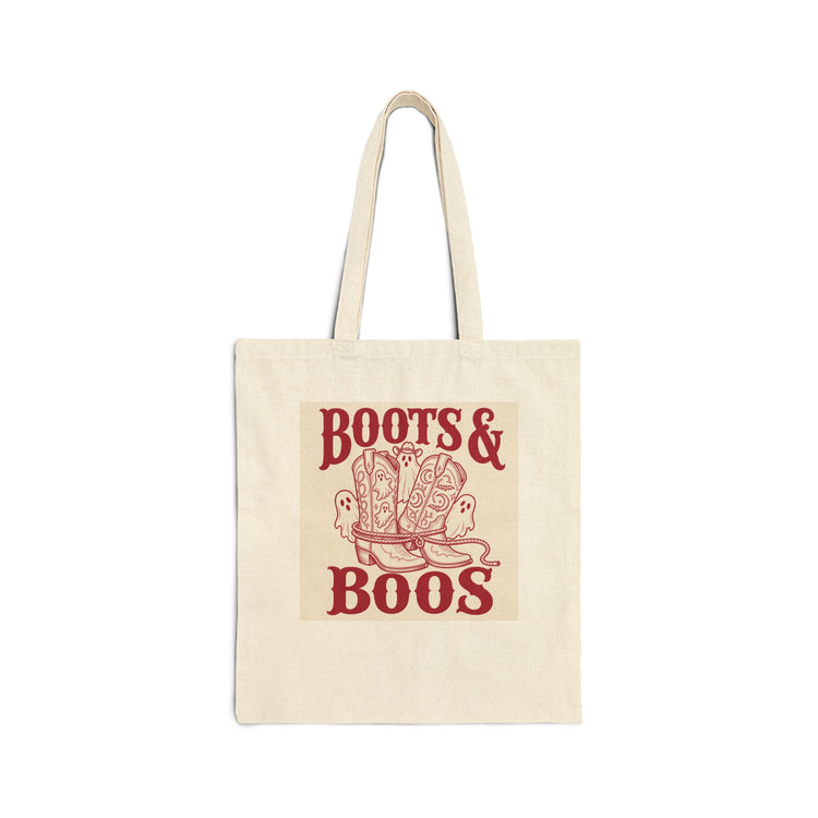 Western Boots Trick Treat Tote Bag design