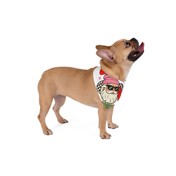 Claus With Confidence Pet Bandana design