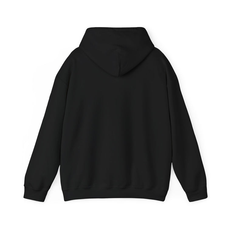Bigfoot Christmas List™ Hooded sweatshirt in black – original NewGiftDay design