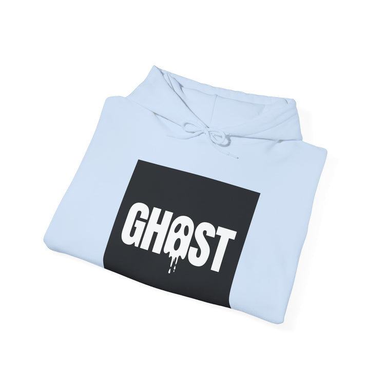 Dripping Ghost Face hoodie in light-blue – original NewGiftDay design