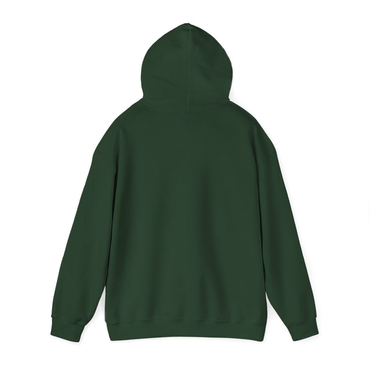 Bigfoot Christmas List™ Hooded sweatshirt in forest-green – original NewGiftDay design