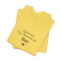 Bigfoot Christmas List T-shirt – original NewGiftDay design, view 173