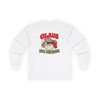 Claus With Confidence long sleeve tee – original NewGiftDay design
