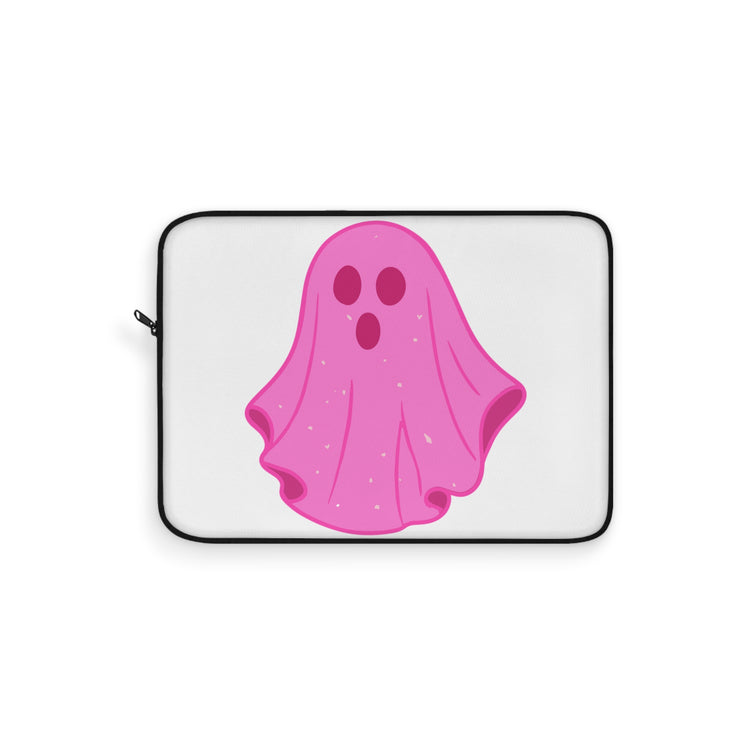 Pink Ghost Parade laptop sleeve – original NewGiftDay design