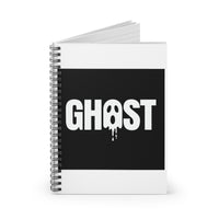 Dripping Ghost Face notebook – original NewGiftDay design, view 2