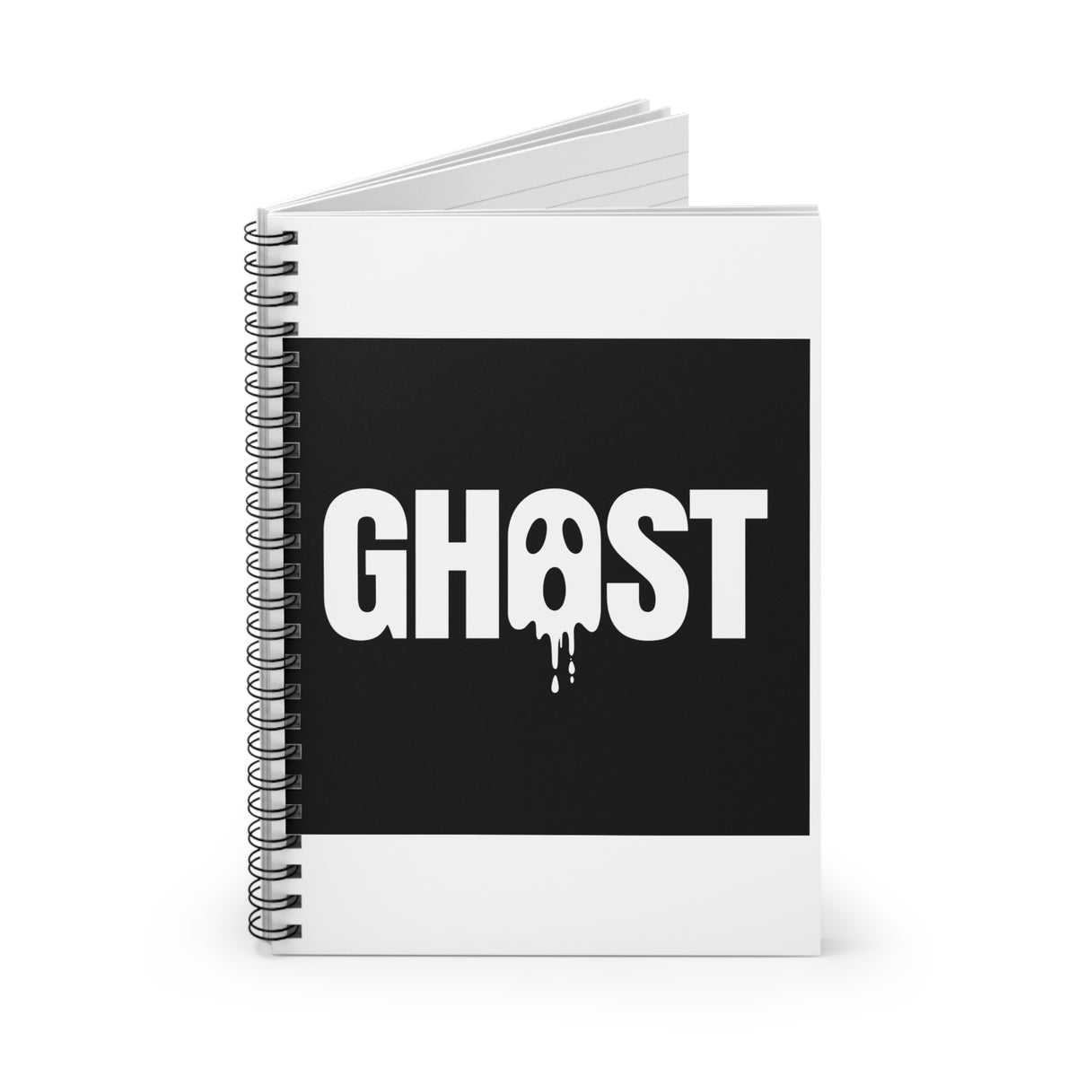 Bold Ghost Drip Halloween notebook – original NewGiftDay design, view 2