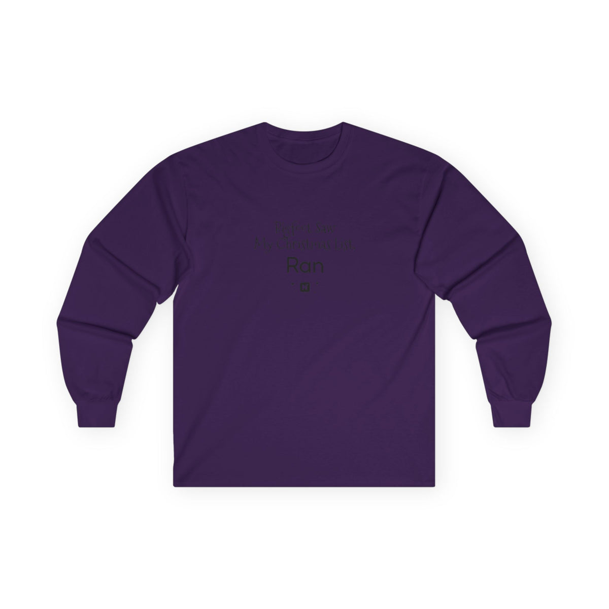 Bigfoot Christmas List long sleeve tee – original NewGiftDay design, view 22