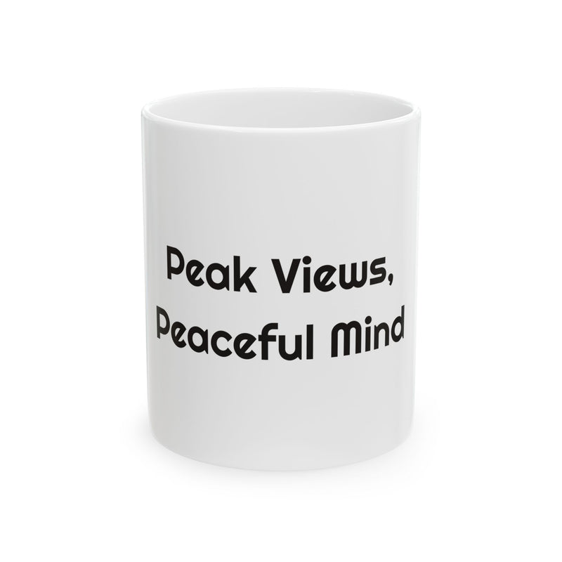 Peak Views Peaceful Mind – original NewGiftDay design artwork