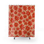 Retro Daisy Bloom Shower Curtain Gift: Groovy Floral Fun for Chic Homes