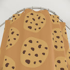 Chocolate Chip Cookie Shower Curtain Gift: Sweet Whimsy for Cozy Homes