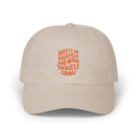 Grow Yourself Classic Dad Cap hat – original NewGiftDay design, view 2