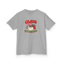 Claus With Confidence Kids Heavy Cotton™ kids tee – original NewGiftDay design, view 9