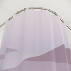 Abstract Purple Hills Shower Curtain Gift: Mystic Landscape for Serene Spaces