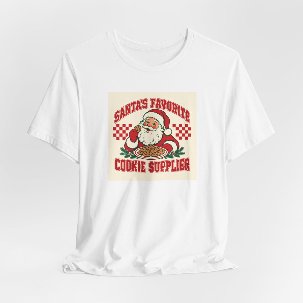 Santa's Favorite Cookie Supplier T-shirt – original NewGiftDay design, view 11
