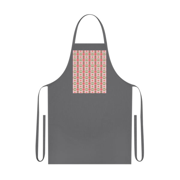 Retro Daisy Blooms Cotton Apron design
