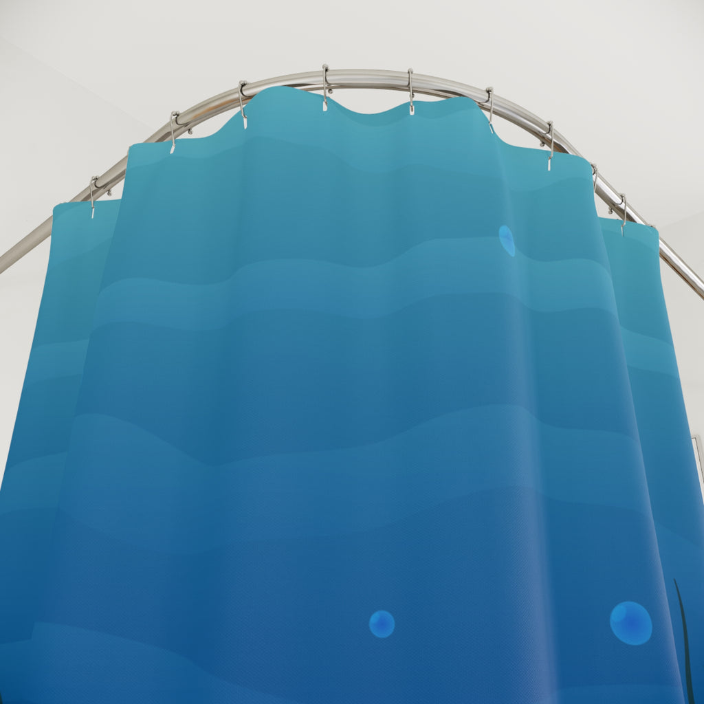 Deep Sea Coral Reef Shower Curtain Gift: Immersive Fantasy for Adventure Homes