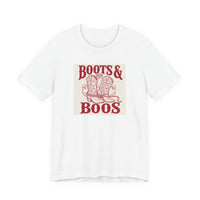 Western Boots Boo Crew T-shirt – original NewGiftDay design