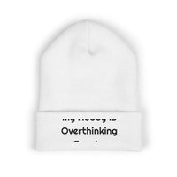 My Hobby Is Overthinking Snacks Printed Cuffed for Chilly Snack Weather beanie – original NewGiftDay design