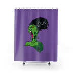 Bride of Frankenstein Scream Shower Curtain Gift: Classic Horror for Edgy Homes
