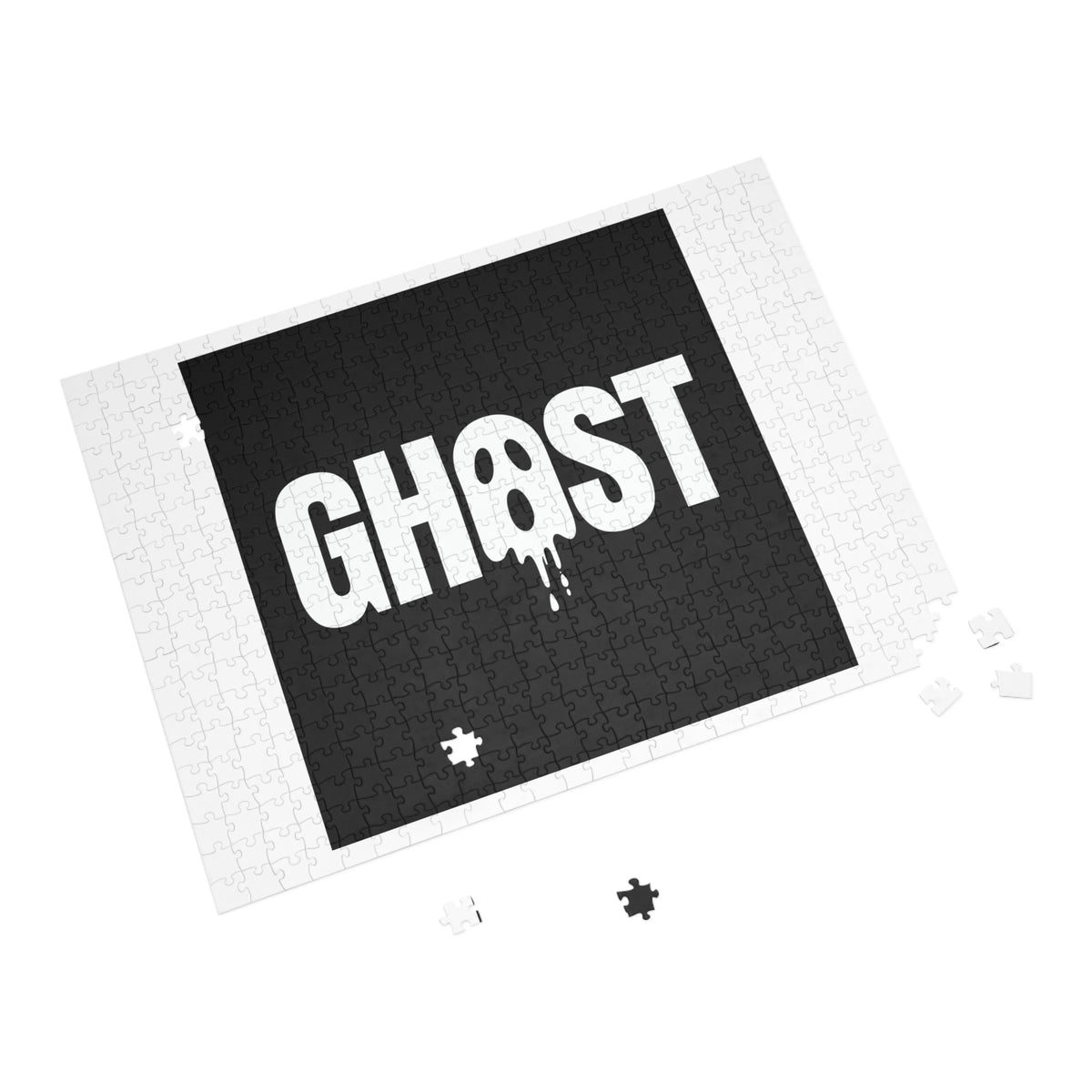 Dripping Ghost Face puzzle – original NewGiftDay design, view 2