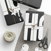 Ghost Face Halloween wrapping paper – original NewGiftDay design